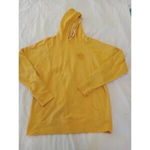 Independent Trading Company Men's Size XL Yellow Long Sleeve Hooded Sweatshirt